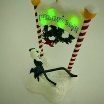 Vintage 2009 Disney Nightmare Before Christmas Hallmark Ornament Lights ... - $44.99