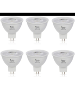 [6 Pack] LED MR16 3.5W 12V 20W Halogen Replacement Bulbs GU5.3 Bi-Pin 2700K - $289.49 MXN
