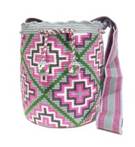 Handmade Wayuu Crochet Tote Bag, Woven Mochila, Colombian Tribal Bag, Be... - $2,192.05 MXN