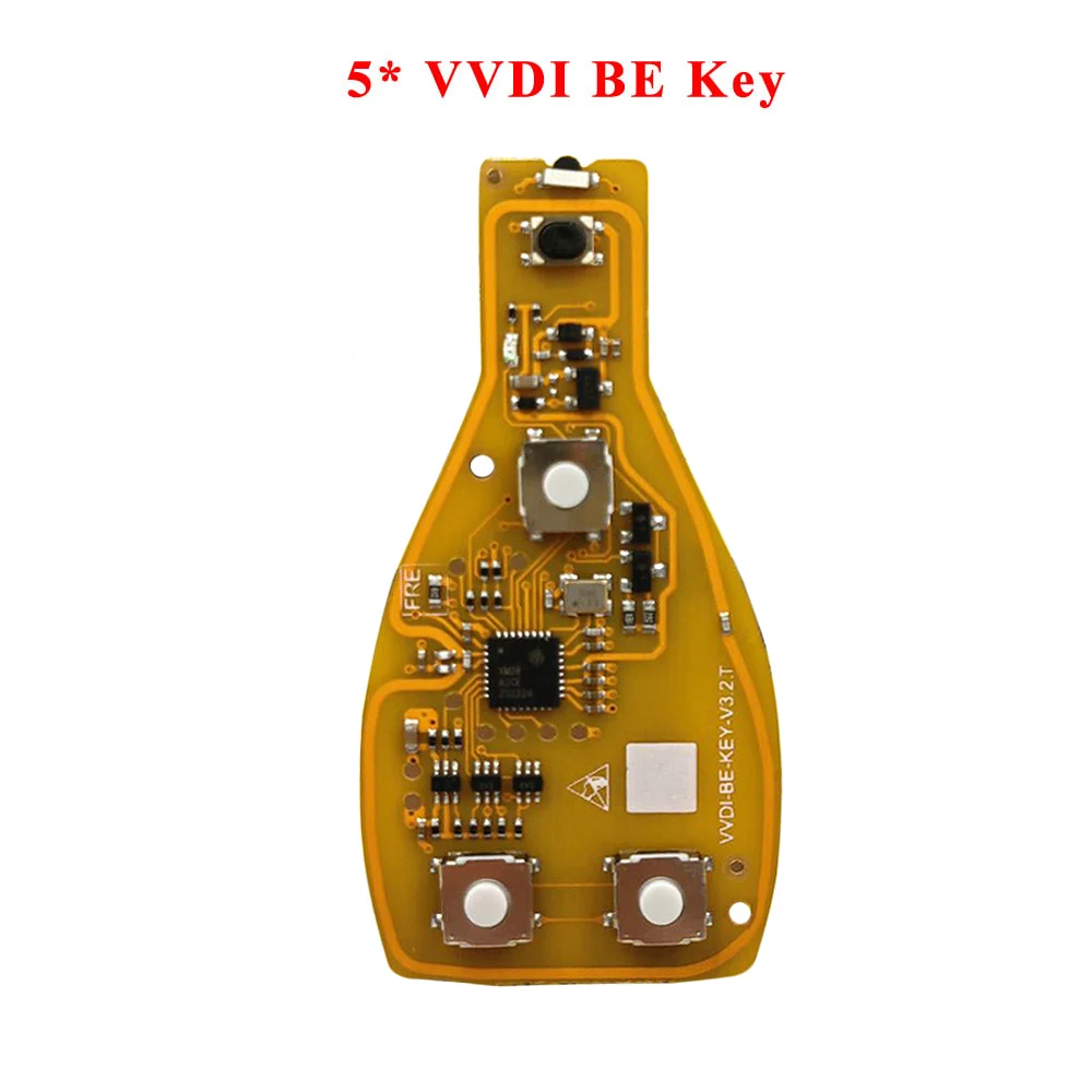  X VVDI BE Key Pro Improved Version V3.2 315MHz/43Hz with Chip for Mercedes Benz - £125.16 GBP