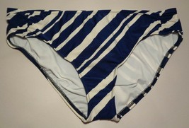 Alex Marie Size 10 NAUTICAL STRIPE RUCHED PANT Navy New Women&#39;s Bikini B... - £45.62 GBP