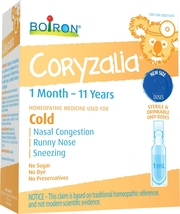 Boiron Coryzalia Baby 1 ml x 10 pieces for runny nose and cold - $21.99