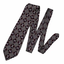 Robert Talbott Studio Tie Silk Multi-Color Geometric Pattern Mens 59&quot;L X 3.75&quot;W - £11.86 GBP