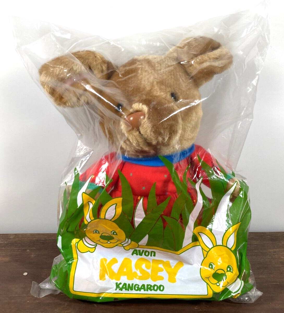 Primary image for NOS Vintage KASEY KANGAROO 12" Cuddly Soft Plush AVON 1991 Stuffed Animal NIP