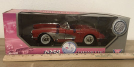 Vtg New  Motor Max 1958 Chevrolet  Corvette N.73109 Die Cast 1/18  Metal... - $117.60