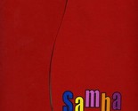 Samba Grill Colorful Signed Menu Red Designer Hard Cover Mirage Hotel La... - $93.95