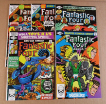 Fantastic Four King Size Annuals # 12 13 14 15 16 Marvel Comics Lot of 5 - $24.50