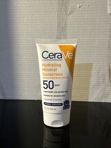 CeraVe - Hydrating Mineral Sunscreen  - 50 SPF NEW EXP 01/2027 - $10.62