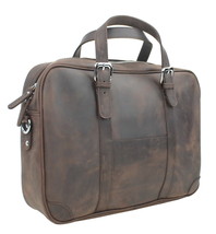 Vagarant Traveler Cowhide Leather Casual Laptop Bag L24.DS - £148.75 GBP