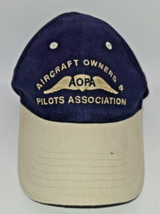 Aircraft Owners Pilots Association Hat cap blue strapback AOPA aviation ... - £8.39 GBP