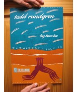 Todd Rundgren Poster Signed Fillmore Big Bamboo July 12 Utopia - £213.81 GBP