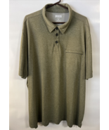 Duluth Trading Co Relaxed Fit Short Sleeve Button Front Polo Shirt Men 3... - $22.77