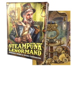 Steampunk Lenormand Reading Deck 36 Cards With Guidebook Tarot - $20.00