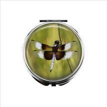 1 Dragonfly Portable Makeup Compact Double Magnifying Mirror! - $13.85
