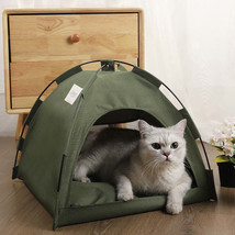 Small Dog and Cat Tent with Cushion - £22.19 GBP