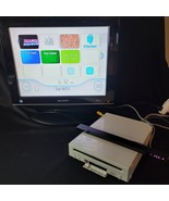 Nintendo Wii White Console 2 Nunchucks+HDMI Adapter+Power Adapter+RCA Ca... - $47.02