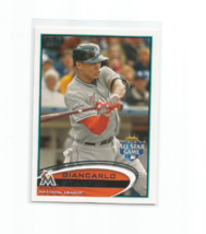 Giancarlo Stanton (Miami Marlins) 2012 Topps Update Card #US129 - £4.00 GBP