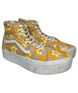 Athletic Shoes Womens 10 Mens 8.5 SK8 Hi Tapered Checkered Flowers Stack... - $54.14 CAD