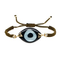 Evil Eye Bracelet For Women Jewelry Trendy Turkish Eye Jewellery Bohemian Friend - £12.32 GBP