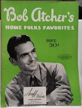 Bob Atcher - Vintage Original 1943 Song Folio / Souvenir Program - Vg Condition - £15.72 GBP