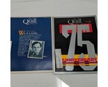 Lot Of (2) The Quill Magazine April 1985 November 1984 The Society Of Jo... - £15.65 GBP