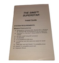 The Sims Superstar Install Guide - Booklet Only - £2.78 GBP