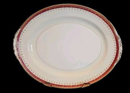Oval Serving Platter Cardinal by Homer Laughlin Eggshell Nautilus 13.25&quot; - €52,19 EUR