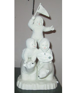 DEPARTMENT 56 SNOWBABIES - CELEBRATE - POLAR BEARS WITH KIDS FIGURINE  NIB - £30.89 GBP