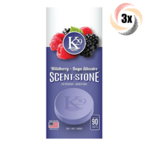 3x Packs Keystone K29 Wildberry Stone Air Freshener | Long Lasting Fragrance - £11.28 GBP