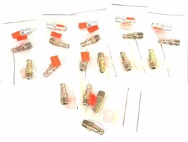 LOT OF 20 NEW HANSEN 21AP-25M COUPLER PLUGS 1/4&quot; MALE QUICK CONNECT 21AP25M - $100.00