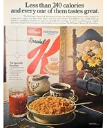 KELLOGG&#39;S - The Special K Breakfast - 1972 VTG Print Ad - $15.30 CAD
