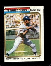 1974 Topps #473 World Series Game 2 Ex Mets *X51877 - £9.06 GBP