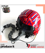 Top Gun Goose HGU-33 Flight Helmet Movie Prop Pilot Aviator USN + MBU Ma... - $13,994.39 MXN