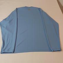 Columbia FM6047 Omni-Shade Men's XL Blue Long Sleeve Crew Neck Pullover T-Shirt image 2