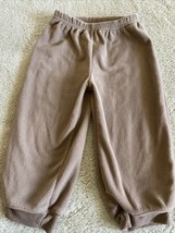 Just One You Boys Brown Fleece Elastic Waist Cuffed Pants 24 Months - £2.59 GBP