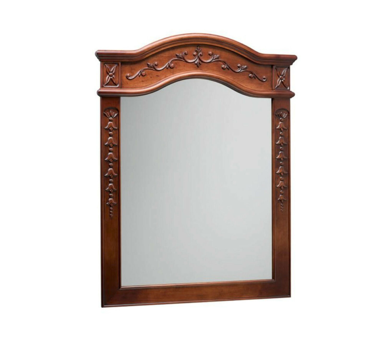 Primary image for NEW Ronbow 607230-F11 Bordeaux Mirror with Solid Wood Frame Colonial Cherry