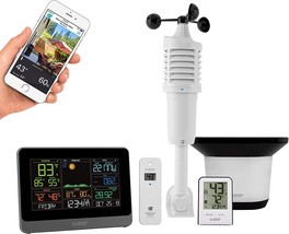 Black C83100-Int Wifi Professional Weather Station From La Crosse Technology. - £123.86 GBP
