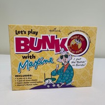 HALLMARK LET&#39;S PLAY BUNKO WITH MAXINE DICE GAME  Open Box Never Played H... - £15.16 GBP