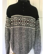 NEW TAGS Mens Ralph Lauren Chaps Pullover Sweater Southwestern Cotton Kn... - $658.58 MXN