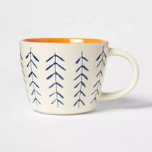 New Opalhouse Stoneware 16 oz Coffee/Tea Mug Blue Vines Great Gift Idea - £7.44 GBP