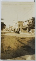 CA Pittsburg California RPPC Street Scene Stores Signs c1915 Photo Postcard O20 - £47.74 GBP