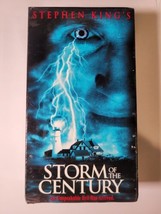 Storm of the Century Sealed VHS 1999 2-Tape Set Stephen King Movie Prop Sealed - £6.46 GBP