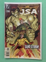 DC COMICS: JSA #5. SAND STORM!  . 1999 .  BOX127 - $12.75