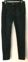 Democracy Ab solution jean size 6 dark blue mid rise skinny stretch - $15.79