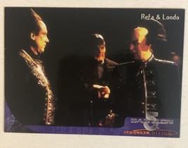 Babylon 5 Trading Card #50 Refa And Londo - £1.55 GBP
