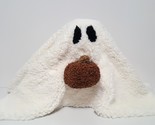 NEW Pottery Barn Gus the Halloween Ghost with Pumpkin Pillow 12&quot; w x 13&quot; h - £134.31 GBP