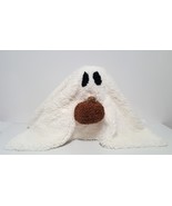 NEW Pottery Barn Gus the Halloween Ghost with Pumpkin Pillow 12&quot; w x 13&quot; h - £134.31 GBP