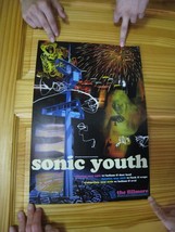 Sonic Youth Poster Fillmore Cell Tower And Fireworks May 25-27 1998 - $89.99