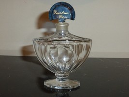 Vintage 4&quot; Tall Guerlain &quot;Shalimar&quot; Empty Perfume Bottle - £31.61 GBP