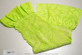 Shiny Silk Set of Three Obiage - Neon Green, Off White, Pink, Asanoha, H... - £41.53 GBP
